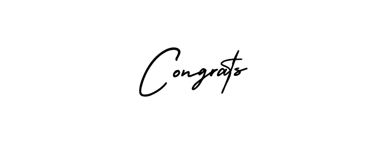 Also You can easily find your signature by using the search form. We will create Congrats name handwritten signature images for you free of cost using AmerikaSignatureDemo-Regular sign style. Congrats signature style 3 images and pictures png