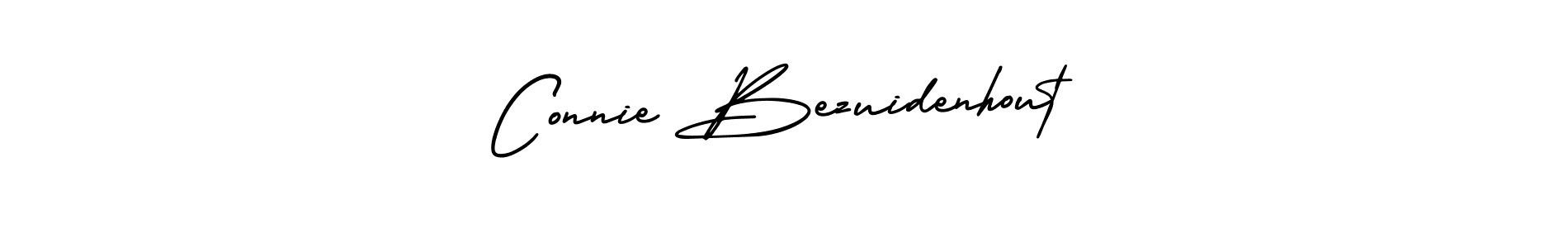 Design your own signature with our free online signature maker. With this signature software, you can create a handwritten (AmerikaSignatureDemo-Regular) signature for name Connie Bezuidenhout. Connie Bezuidenhout signature style 3 images and pictures png