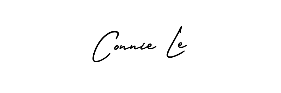 if you are searching for the best signature style for your name Connie Le. so please give up your signature search. here we have designed multiple signature styles  using AmerikaSignatureDemo-Regular. Connie Le signature style 3 images and pictures png