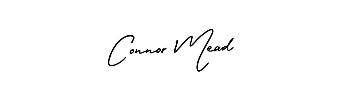 Use a signature maker to create a handwritten signature online. With this signature software, you can design (AmerikaSignatureDemo-Regular) your own signature for name Connor Mead. Connor Mead signature style 3 images and pictures png