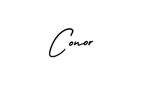 Best and Professional Signature Style for Conor. AmerikaSignatureDemo-Regular Best Signature Style Collection. Conor signature style 3 images and pictures png