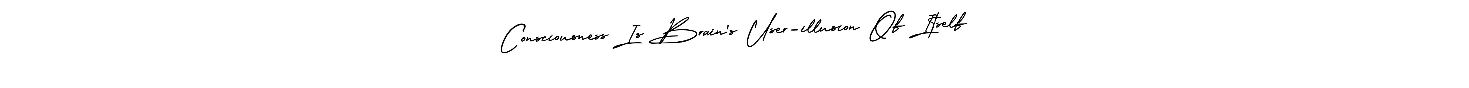 Check out images of Autograph of Consciousness Is Brain’s User-illusion Of Itself name. Actor Consciousness Is Brain’s User-illusion Of Itself Signature Style. AmerikaSignatureDemo-Regular is a professional sign style online. Consciousness Is Brain’s User-illusion Of Itself signature style 3 images and pictures png
