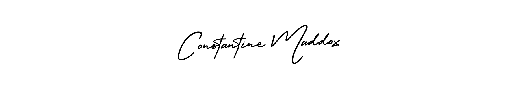 It looks lik you need a new signature style for name Constantine Maddox. Design unique handwritten (AmerikaSignatureDemo-Regular) signature with our free signature maker in just a few clicks. Constantine Maddox signature style 3 images and pictures png