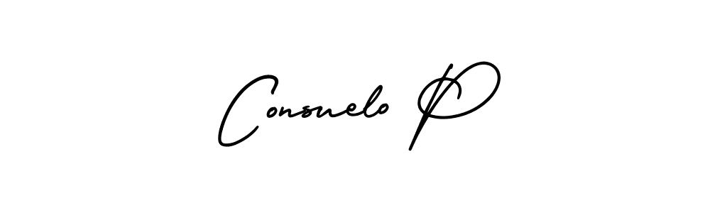 if you are searching for the best signature style for your name Consuelo P. so please give up your signature search. here we have designed multiple signature styles  using AmerikaSignatureDemo-Regular. Consuelo P signature style 3 images and pictures png