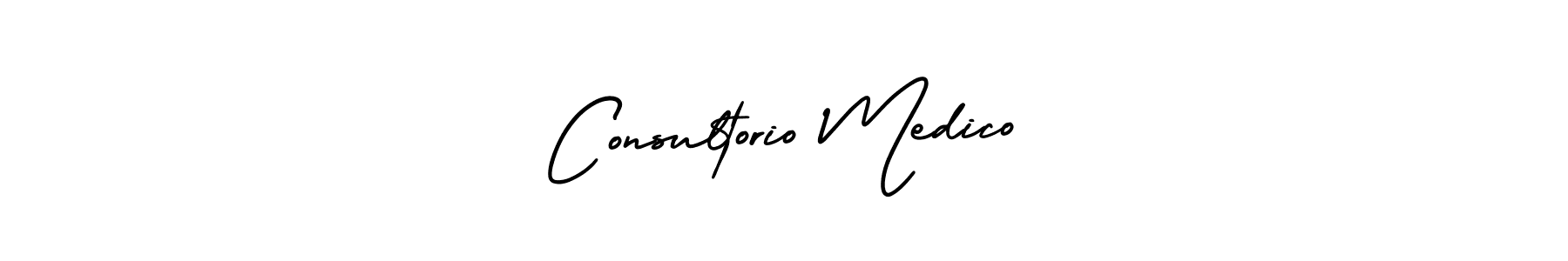 Make a beautiful signature design for name Consultorio Medico. With this signature (AmerikaSignatureDemo-Regular) style, you can create a handwritten signature for free. Consultorio Medico signature style 3 images and pictures png
