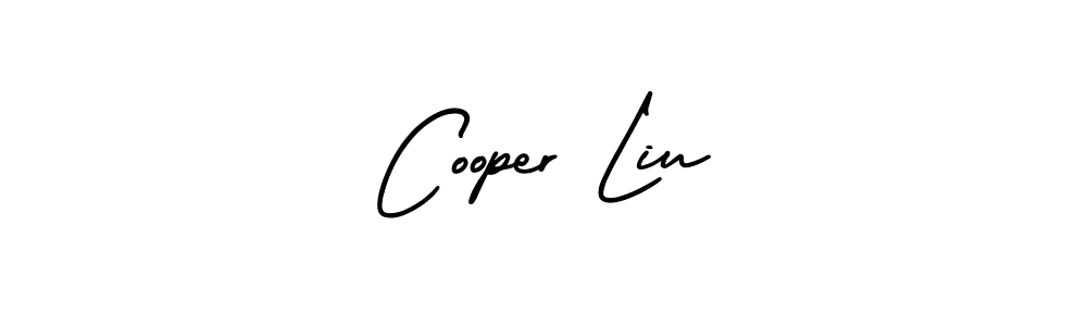 Make a beautiful signature design for name Cooper Liu. Use this online signature maker to create a handwritten signature for free. Cooper Liu signature style 3 images and pictures png