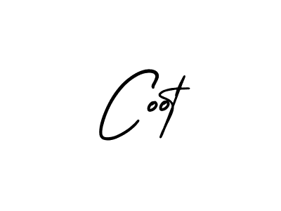 Use a signature maker to create a handwritten signature online. With this signature software, you can design (AmerikaSignatureDemo-Regular) your own signature for name Coot. Coot signature style 3 images and pictures png