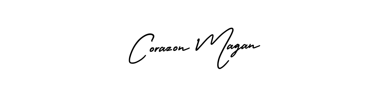 Check out images of Autograph of Corazon Magan name. Actor Corazon Magan Signature Style. AmerikaSignatureDemo-Regular is a professional sign style online. Corazon Magan signature style 3 images and pictures png