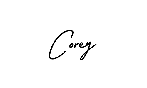 Best and Professional Signature Style for Corey. AmerikaSignatureDemo-Regular Best Signature Style Collection. Corey signature style 3 images and pictures png