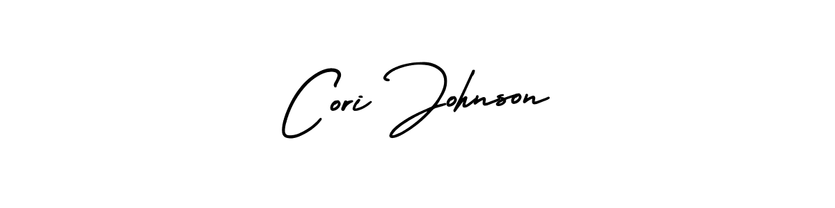 AmerikaSignatureDemo-Regular is a professional signature style that is perfect for those who want to add a touch of class to their signature. It is also a great choice for those who want to make their signature more unique. Get Cori Johnson name to fancy signature for free. Cori Johnson signature style 3 images and pictures png