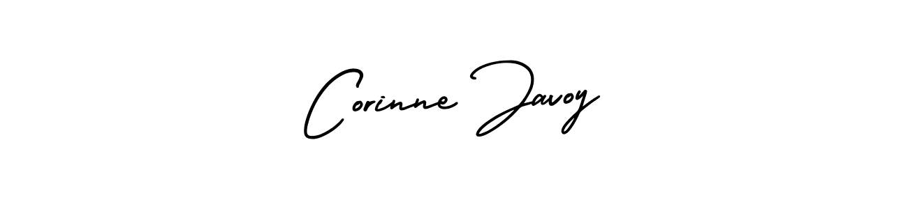 Design your own signature with our free online signature maker. With this signature software, you can create a handwritten (AmerikaSignatureDemo-Regular) signature for name Corinne Javoy. Corinne Javoy signature style 3 images and pictures png