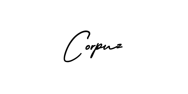 This is the best signature style for the Corpuz name. Also you like these signature font (AmerikaSignatureDemo-Regular). Mix name signature. Corpuz signature style 3 images and pictures png