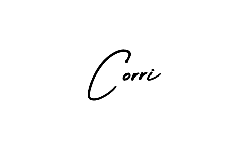 Design your own signature with our free online signature maker. With this signature software, you can create a handwritten (AmerikaSignatureDemo-Regular) signature for name Corri. Corri signature style 3 images and pictures png