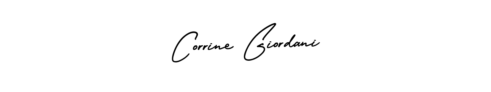 Corrine Giordani stylish signature style. Best Handwritten Sign (AmerikaSignatureDemo-Regular) for my name. Handwritten Signature Collection Ideas for my name Corrine Giordani. Corrine Giordani signature style 3 images and pictures png