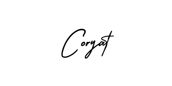 This is the best signature style for the Coryat name. Also you like these signature font (AmerikaSignatureDemo-Regular). Mix name signature. Coryat signature style 3 images and pictures png