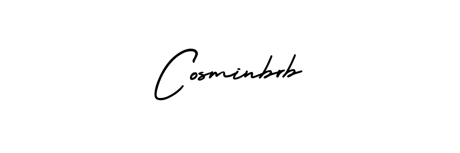 How to make Cosminbrb signature? AmerikaSignatureDemo-Regular is a professional autograph style. Create handwritten signature for Cosminbrb name. Cosminbrb signature style 3 images and pictures png