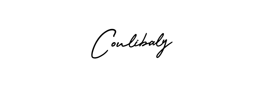 How to Draw Coulibaly signature style? AmerikaSignatureDemo-Regular is a latest design signature styles for name Coulibaly. Coulibaly signature style 3 images and pictures png
