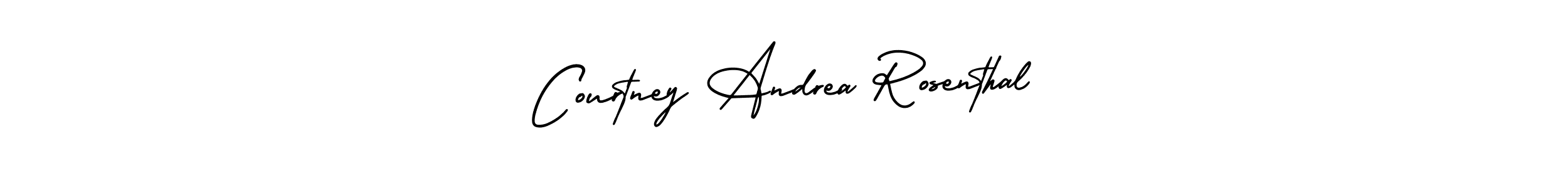 How to make Courtney Andrea Rosenthal signature? AmerikaSignatureDemo-Regular is a professional autograph style. Create handwritten signature for Courtney Andrea Rosenthal name. Courtney Andrea Rosenthal signature style 3 images and pictures png