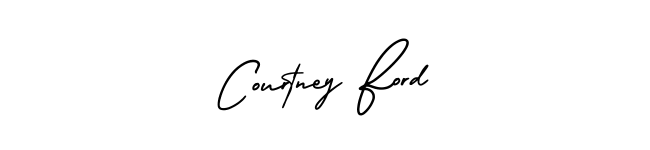 Also You can easily find your signature by using the search form. We will create Courtney Ford name handwritten signature images for you free of cost using AmerikaSignatureDemo-Regular sign style. Courtney Ford signature style 3 images and pictures png