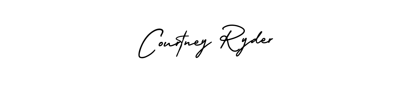 Create a beautiful signature design for name Courtney Ryder. With this signature (AmerikaSignatureDemo-Regular) fonts, you can make a handwritten signature for free. Courtney Ryder signature style 3 images and pictures png