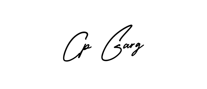 The best way (AmerikaSignatureDemo-Regular) to make a short signature is to pick only two or three words in your name. The name Cp Garg include a total of six letters. For converting this name. Cp Garg signature style 3 images and pictures png
