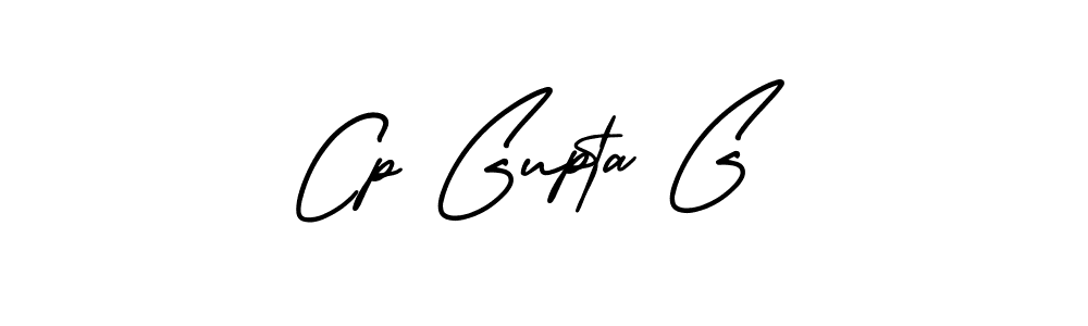 Design your own signature with our free online signature maker. With this signature software, you can create a handwritten (AmerikaSignatureDemo-Regular) signature for name Cp Gupta G. Cp Gupta G signature style 3 images and pictures png