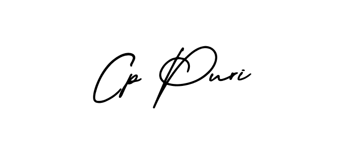 Cp Puri stylish signature style. Best Handwritten Sign (AmerikaSignatureDemo-Regular) for my name. Handwritten Signature Collection Ideas for my name Cp Puri. Cp Puri signature style 3 images and pictures png