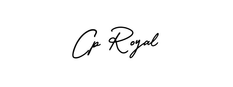 Create a beautiful signature design for name Cp Royal. With this signature (AmerikaSignatureDemo-Regular) fonts, you can make a handwritten signature for free. Cp Royal signature style 3 images and pictures png