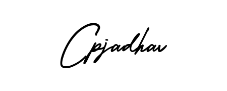Here are the top professional signature styles for the name Cpjadhav. These are the best autograph styles you can use for your name. Cpjadhav signature style 3 images and pictures png