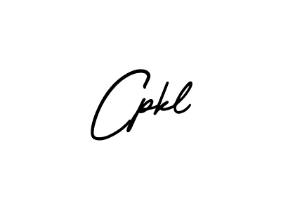 The best way (AmerikaSignatureDemo-Regular) to make a short signature is to pick only two or three words in your name. The name Cpkl include a total of six letters. For converting this name. Cpkl signature style 3 images and pictures png