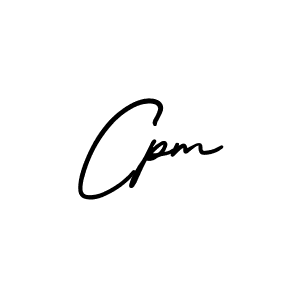 How to make Cpm signature? AmerikaSignatureDemo-Regular is a professional autograph style. Create handwritten signature for Cpm name. Cpm signature style 3 images and pictures png