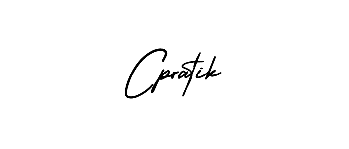 Make a beautiful signature design for name Cpratik. Use this online signature maker to create a handwritten signature for free. Cpratik signature style 3 images and pictures png