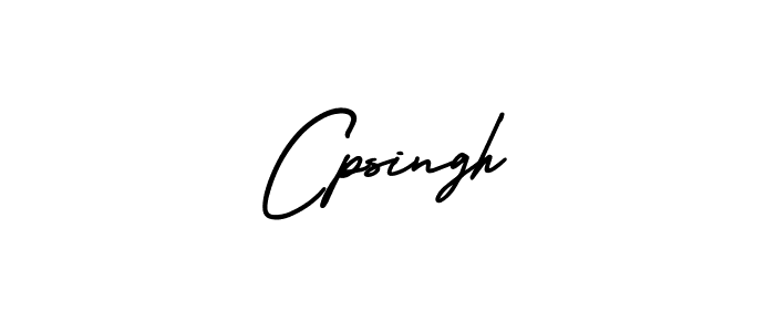 It looks lik you need a new signature style for name Cpsingh. Design unique handwritten (AmerikaSignatureDemo-Regular) signature with our free signature maker in just a few clicks. Cpsingh signature style 3 images and pictures png
