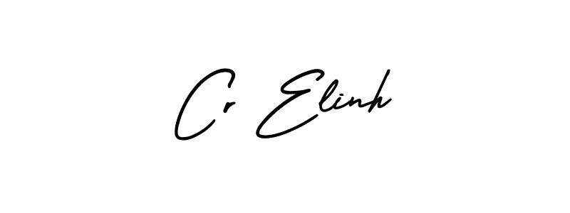 Also we have Cr Elinh name is the best signature style. Create professional handwritten signature collection using AmerikaSignatureDemo-Regular autograph style. Cr Elinh signature style 3 images and pictures png