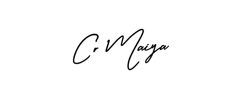 See photos of Cr Maiya official signature by Spectra . Check more albums & portfolios. Read reviews & check more about AmerikaSignatureDemo-Regular font. Cr Maiya signature style 3 images and pictures png