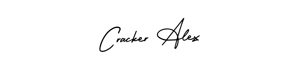 It looks lik you need a new signature style for name Cracker Alex. Design unique handwritten (AmerikaSignatureDemo-Regular) signature with our free signature maker in just a few clicks. Cracker Alex signature style 3 images and pictures png