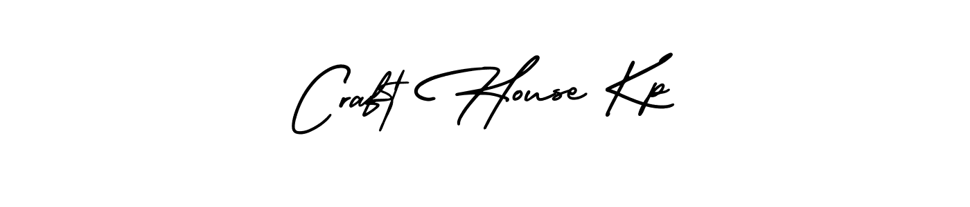 Design your own signature with our free online signature maker. With this signature software, you can create a handwritten (AmerikaSignatureDemo-Regular) signature for name Craft House Kp. Craft House Kp signature style 3 images and pictures png