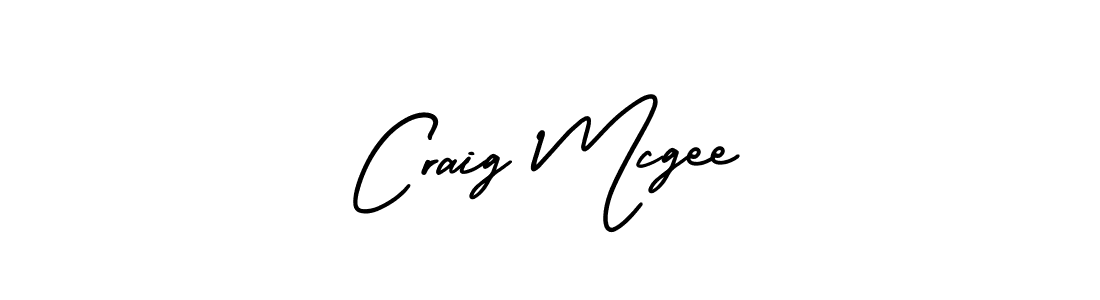 It looks lik you need a new signature style for name Craig Mcgee. Design unique handwritten (AmerikaSignatureDemo-Regular) signature with our free signature maker in just a few clicks. Craig Mcgee signature style 3 images and pictures png