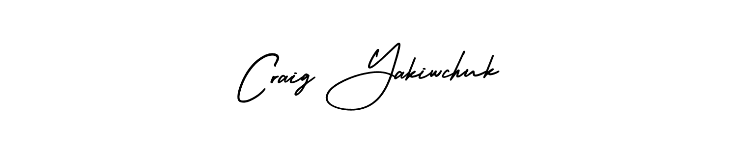 This is the best signature style for the Craig Yakiwchuk name. Also you like these signature font (AmerikaSignatureDemo-Regular). Mix name signature. Craig Yakiwchuk signature style 3 images and pictures png