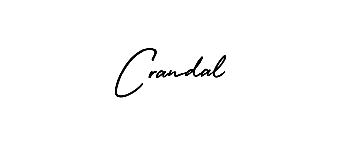 The best way (AmerikaSignatureDemo-Regular) to make a short signature is to pick only two or three words in your name. The name Crandal include a total of six letters. For converting this name. Crandal signature style 3 images and pictures png