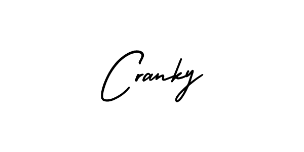 Also we have Cranky name is the best signature style. Create professional handwritten signature collection using AmerikaSignatureDemo-Regular autograph style. Cranky signature style 3 images and pictures png