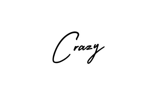 How to Draw Crazy signature style? AmerikaSignatureDemo-Regular is a latest design signature styles for name Crazy. Crazy signature style 3 images and pictures png