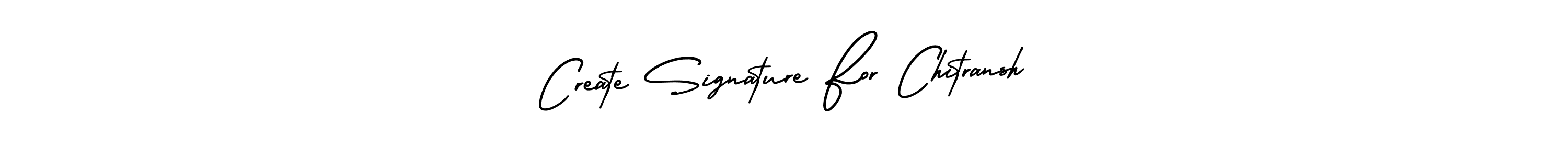Make a beautiful signature design for name Create Signature For Chitransh. With this signature (AmerikaSignatureDemo-Regular) style, you can create a handwritten signature for free. Create Signature For Chitransh signature style 3 images and pictures png