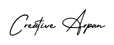 Achieve flawless digital penmanship with Creative Arpan name in AmerikaSignatureDemo-Regular font. The perfect tool for creating online signatures. Creative Arpan signature style 3 images and pictures png
