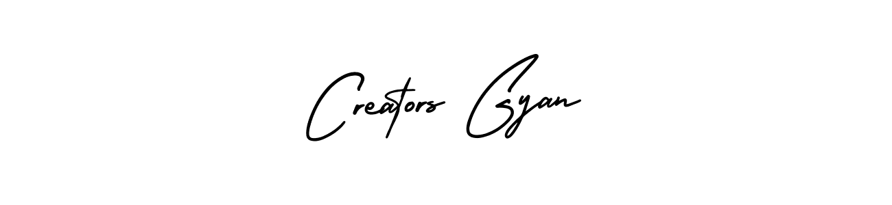 Best and Professional Signature Style for Creators Gyan. AmerikaSignatureDemo-Regular Best Signature Style Collection. Creators Gyan signature style 3 images and pictures png