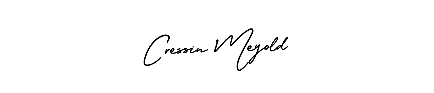 Use a signature maker to create a handwritten signature online. With this signature software, you can design (AmerikaSignatureDemo-Regular) your own signature for name Cressin Meyold. Cressin Meyold signature style 3 images and pictures png