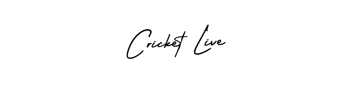 Make a beautiful signature design for name Cricket Live. Use this online signature maker to create a handwritten signature for free. Cricket Live signature style 3 images and pictures png