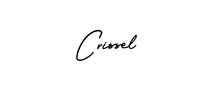 Create a beautiful signature design for name Crissel. With this signature (AmerikaSignatureDemo-Regular) fonts, you can make a handwritten signature for free. Crissel signature style 3 images and pictures png