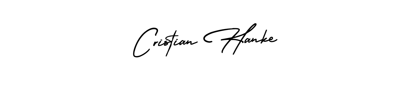 Cristian Hanke stylish signature style. Best Handwritten Sign (AmerikaSignatureDemo-Regular) for my name. Handwritten Signature Collection Ideas for my name Cristian Hanke. Cristian Hanke signature style 3 images and pictures png