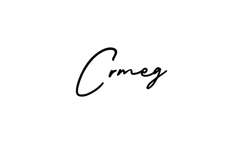 Make a beautiful signature design for name Crmeg. With this signature (AmerikaSignatureDemo-Regular) style, you can create a handwritten signature for free. Crmeg signature style 3 images and pictures png
